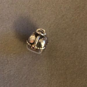 Pandora Auth Purse Clip w Stone